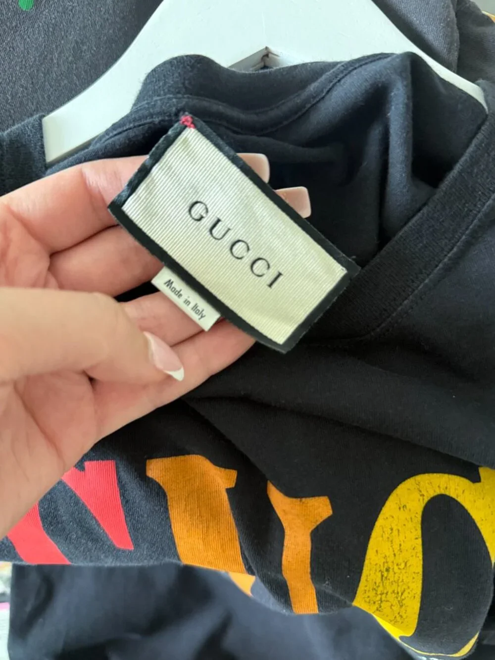 Gucci Graphic Print Tee - Black - Size M